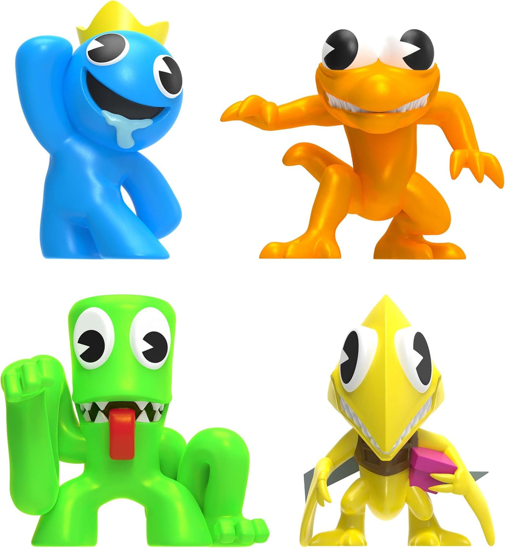 Rainbow Friends Series 2 Neon Mini Figure 4-Pack