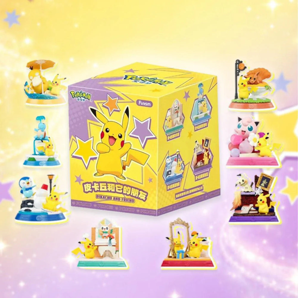 Pokémon Pikachu & Friends Blind Box Statue CDU (8) by Funism