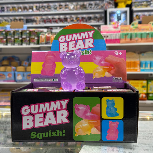 Gummy Bear Squishy Assorted CDU (12)
