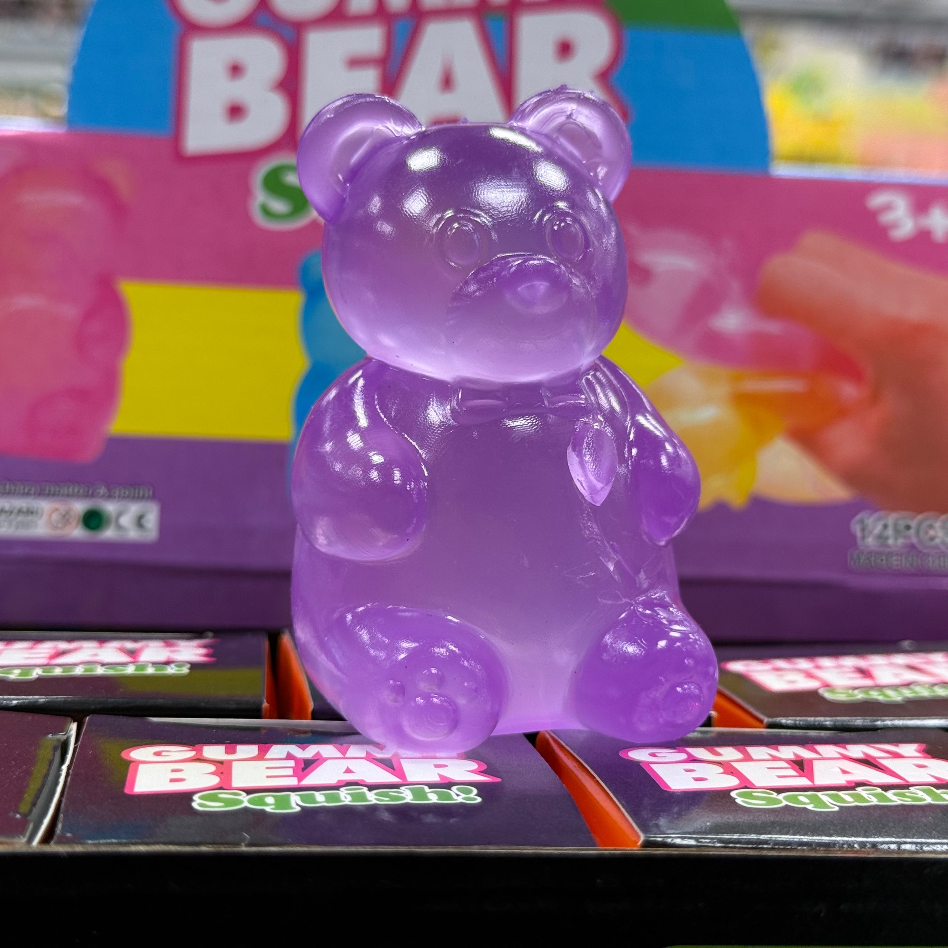 Gummy Bear Squishy Assorted CDU (12)