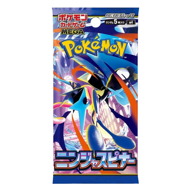 Pokémon TCG – Ninja Spinner (Japanese) [M4] Booster CDU