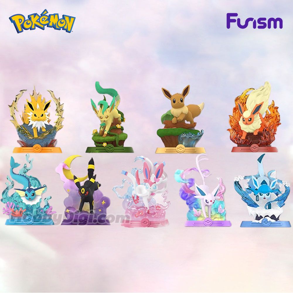 Pokémon Adventure Eevee Mystery Mini Blind Box CDU (9) by Funism