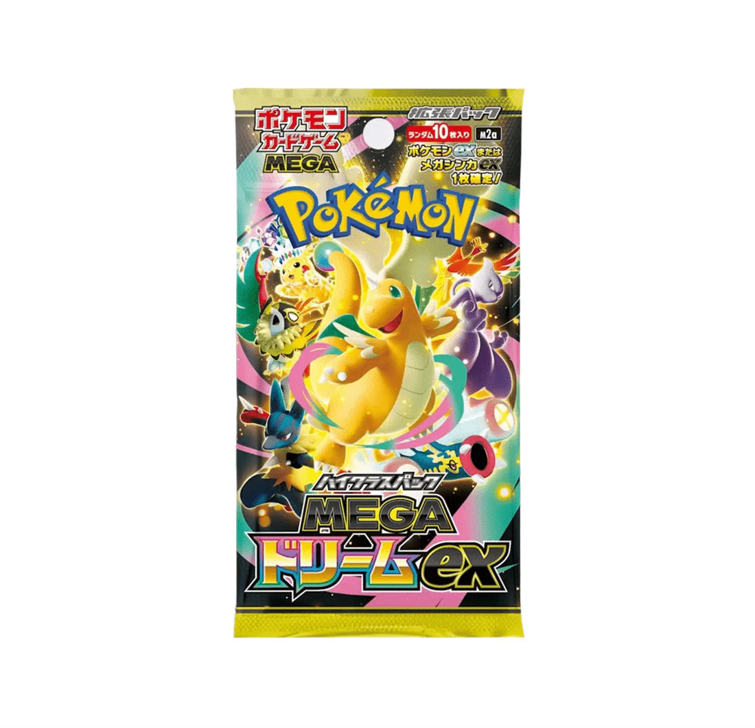 Pokemon TCG: Mega Dream EX Japanese Booster CDU