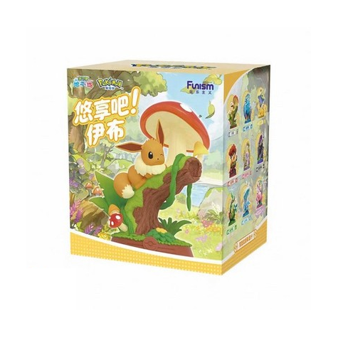Pokémon Enjoy It Eevee Blind Box Statue CDU (9) by Funism